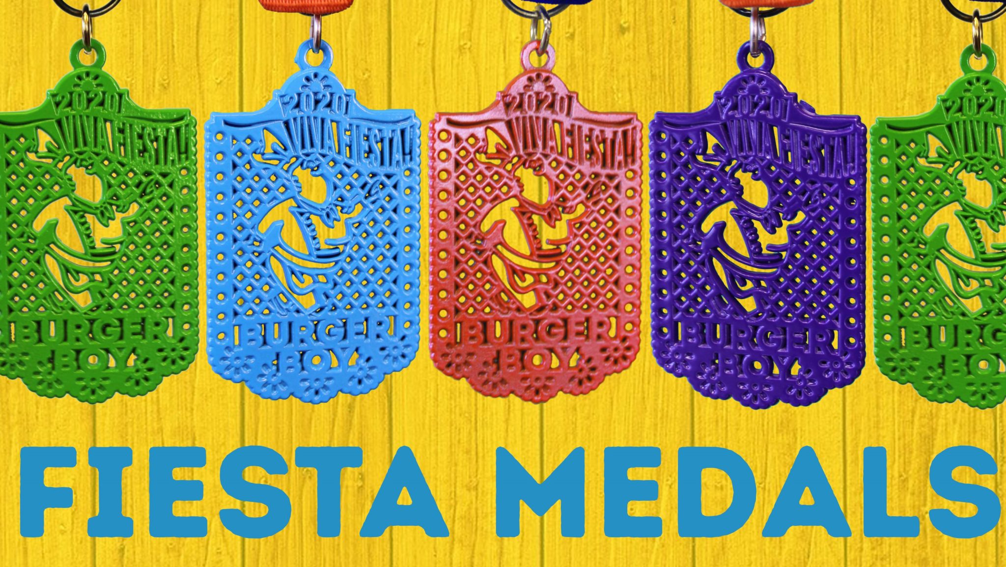 San Antonio Fiesta Medals are here for 2020!