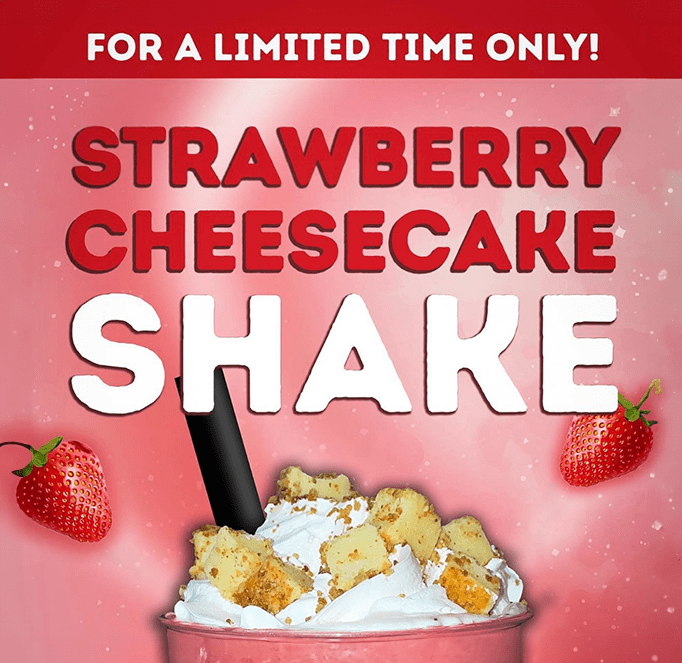 Strawberry Cheesecake Skake